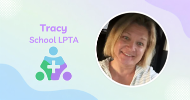 Tracy, a Licensed Physical Therapy Assistant working in a school-based contract role with TactStaff